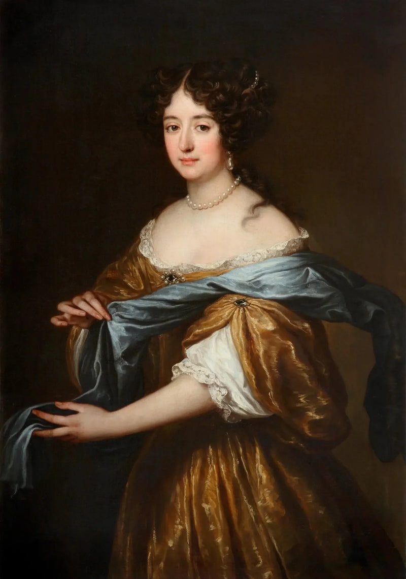 Portret Konstancji Krystyny Wielopolskiej z domu Komorowska - Pierre Mignard