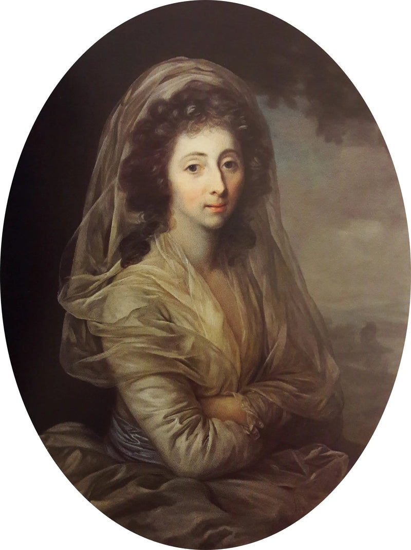 Portret Konstancji Rzewuskiej z domu Lubomirska. - Anton Graff