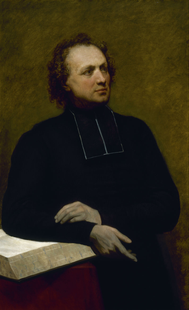 Portret księdza Gasparda Deguerry'ego - Ary Scheffer