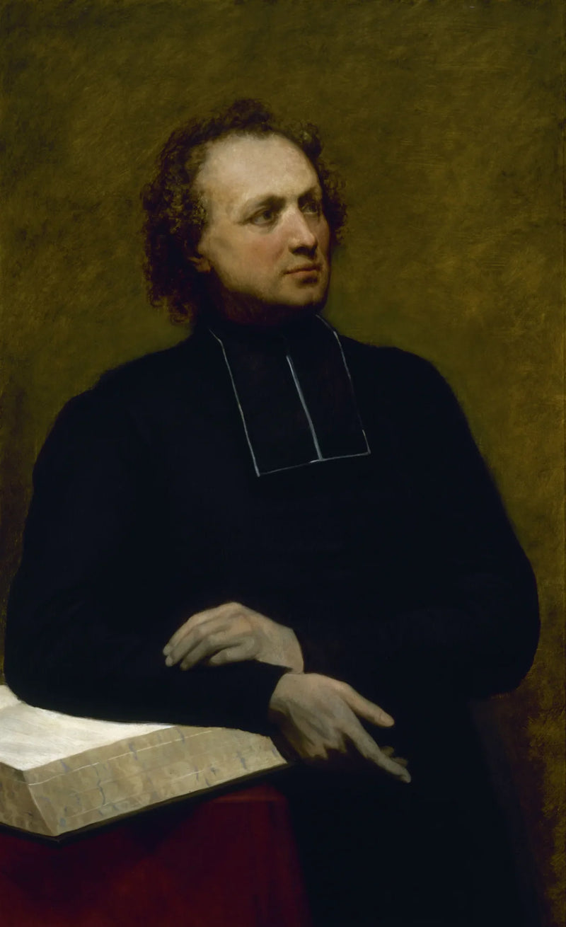 Portret księdza Gasparda Deguerry'ego - Ary Scheffer