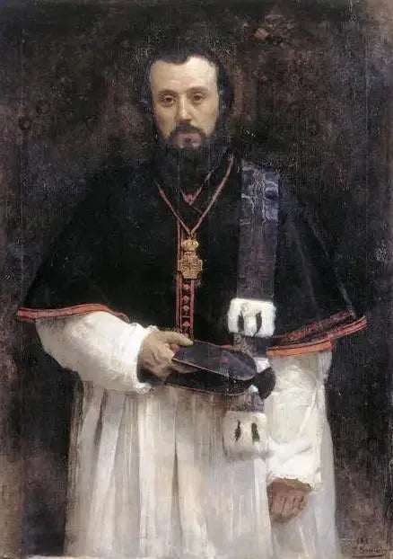 Portret księdza Lavigerie'a - Léon Bonnat