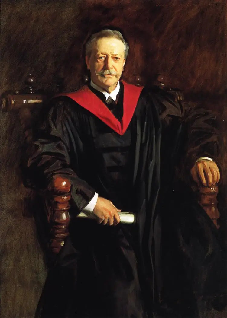 Reproduction du tableau « Portrait de l'abbé Lawrence Lowell - John Singer Sargent » par Alpha Reproduction en peinture à l’huile