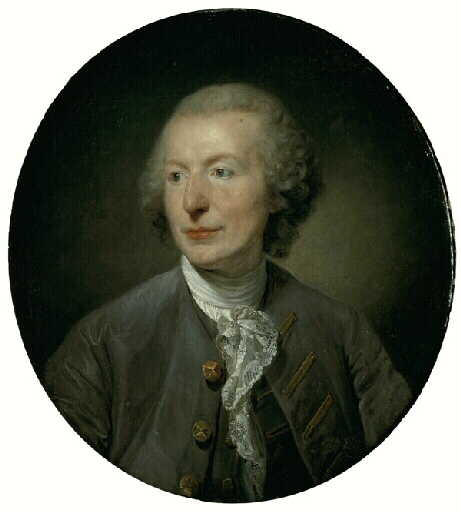 Portret księdza Louisa Gougenota - Jean-Baptiste Greuze