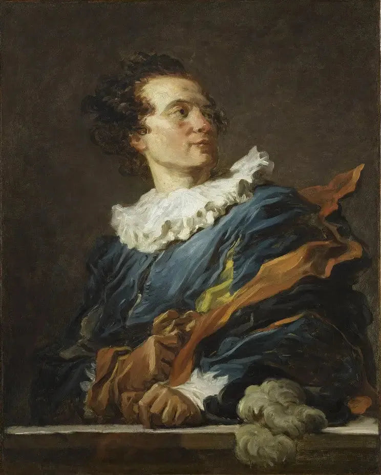 Portret księdza de Saint-Non - Jean-Honoré Fragonard