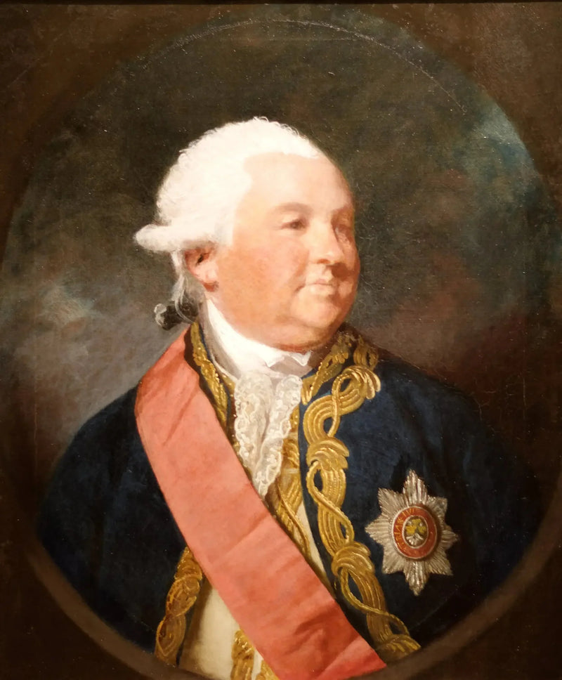 Portret brytyjskiego admirała Sir Edwarda Hughesa (1717/1720–1794) - Joshua Reynolds