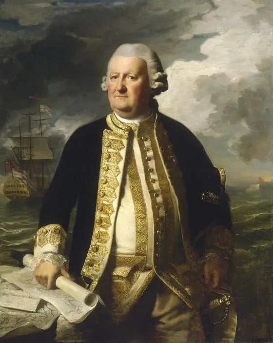 Portret admirała Clarka Gaytona (1712-1785) - John Singleton Copley