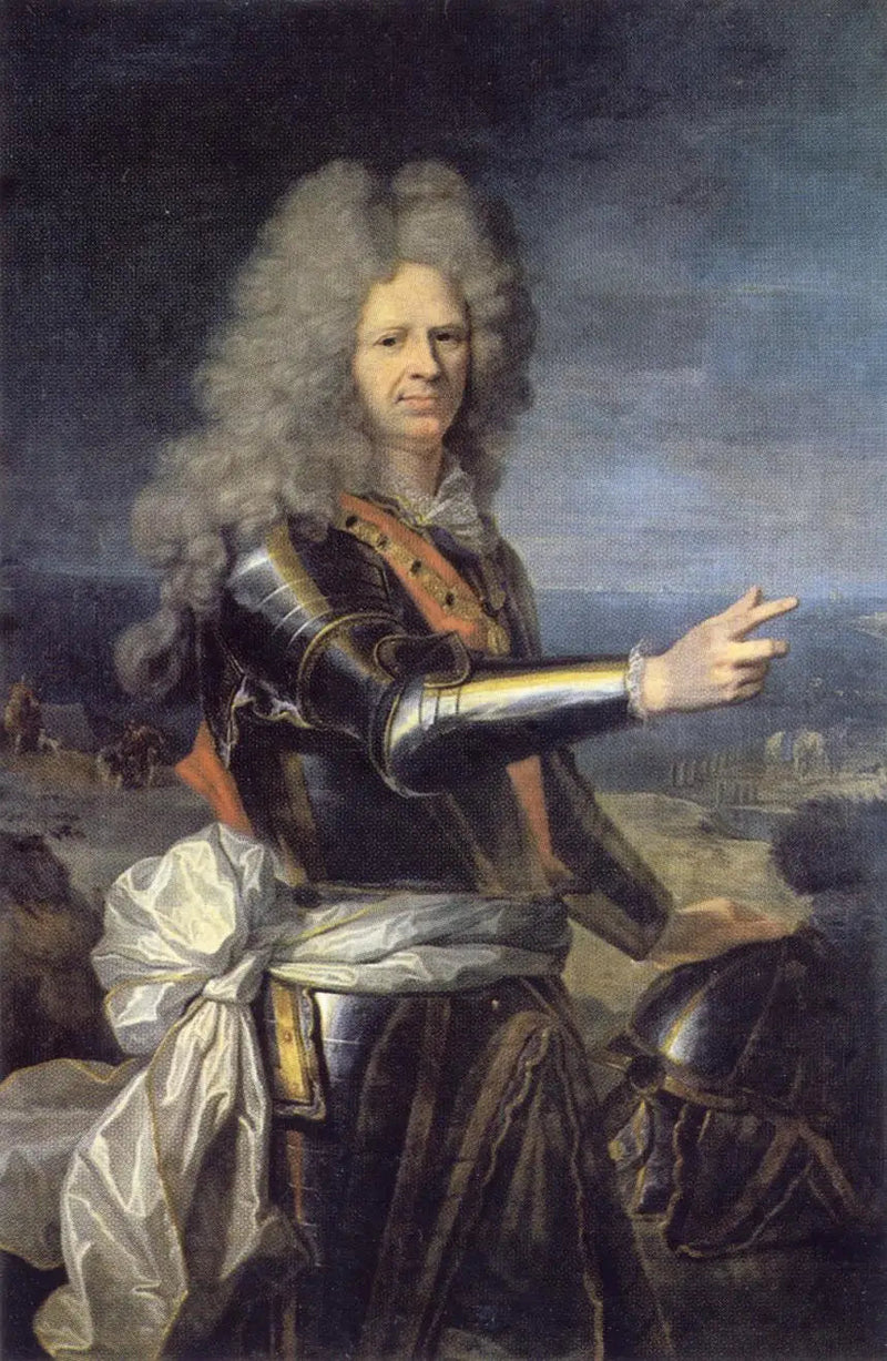 Portret admirała Ducasse'a - Hyacinthe Rigaud