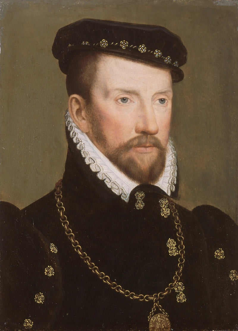 Portret admirała Gasparda II de Coligny - François Clouet