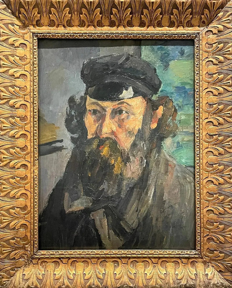 Portret artysty w czapce - Paul Cézanne