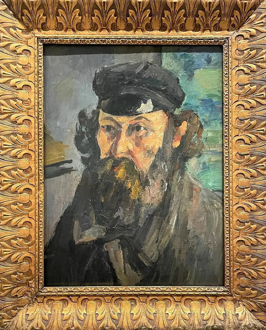 Portret artysty w czapce - Paul Cézanne