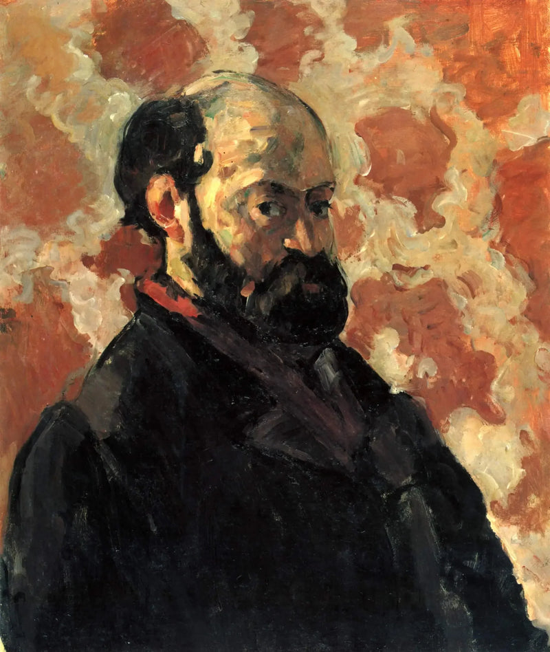 Portret artysty na różowym tle - Paul Cézanne