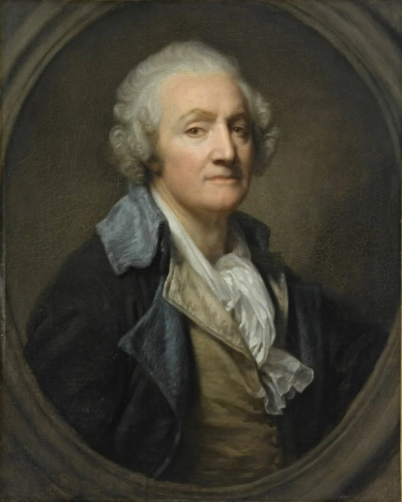Portret artysty - Jean-Baptiste Greuze