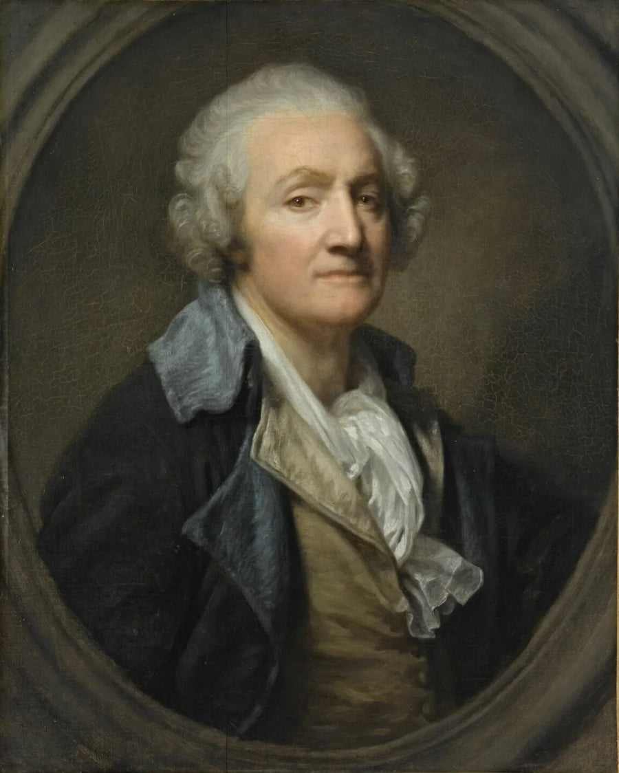Portret artysty - Jean-Baptiste Greuze
