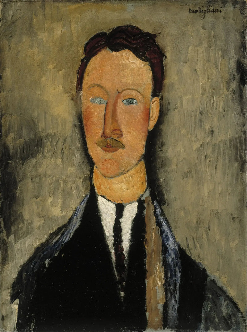 Portret artysty Léopolda Survage'a - Amedeo Modigliani