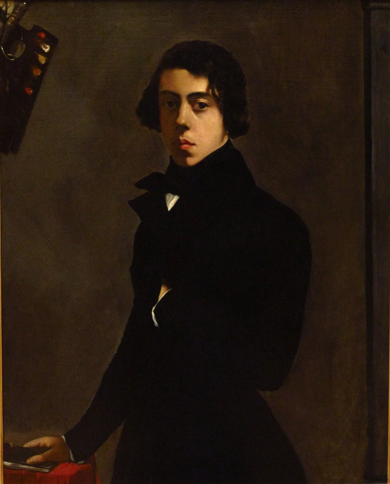 Portret artysty - Théodore Chassériau