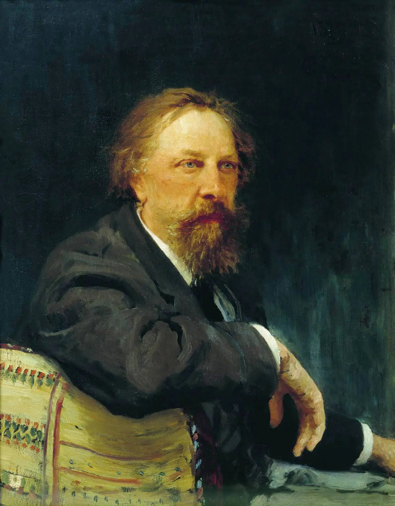 Portret pisarza Aleksieja Konstantinowicza Tołstoja - Ilya Repin