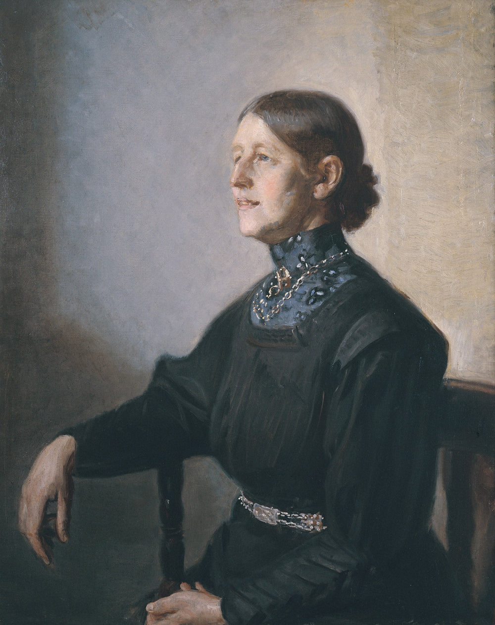 Portrait de l’épouse de l’artiste la peintre Anna Ancher - Michael Peter Ancher - Alpha Reproduction