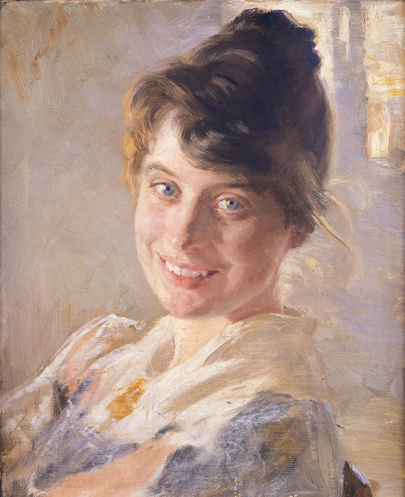 Portret żony artysty, Marie - Peder Severin Krøyer