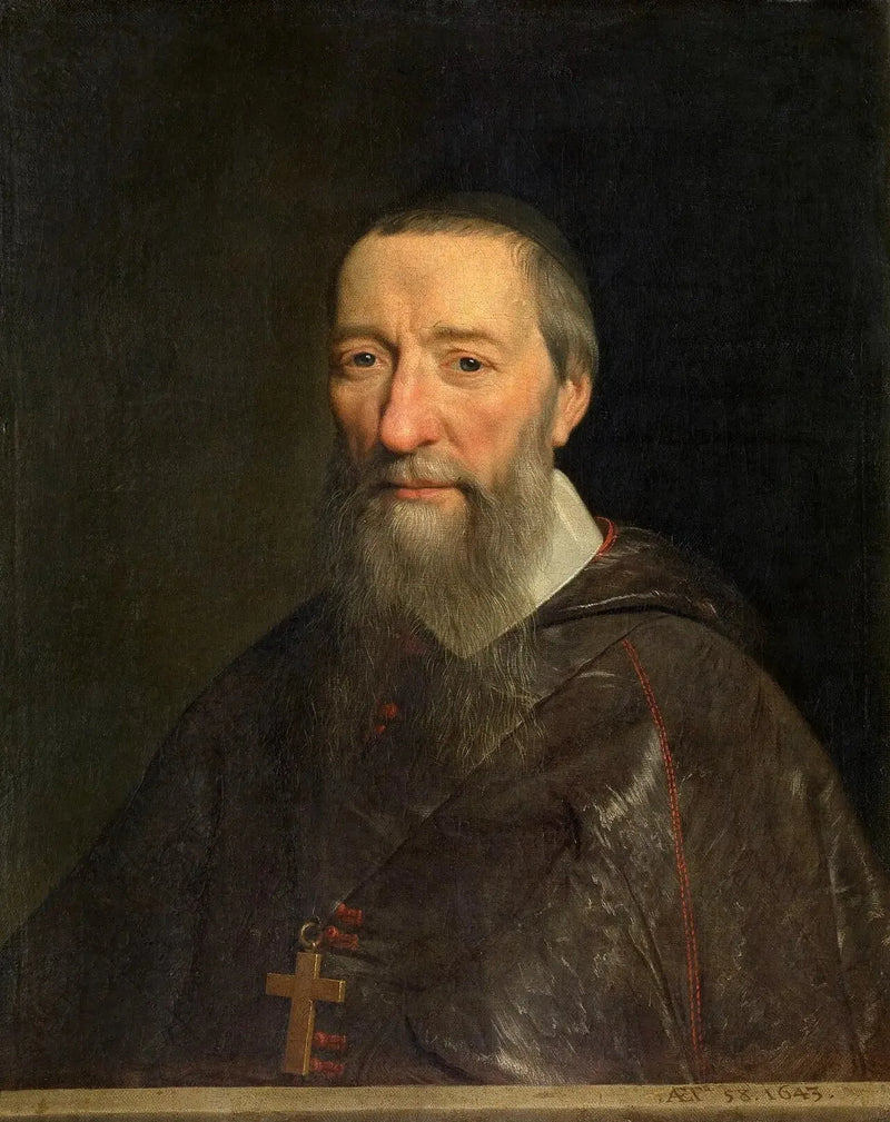 Portret biskupa Jean-Pierre Camus - Philippe de Champaigne