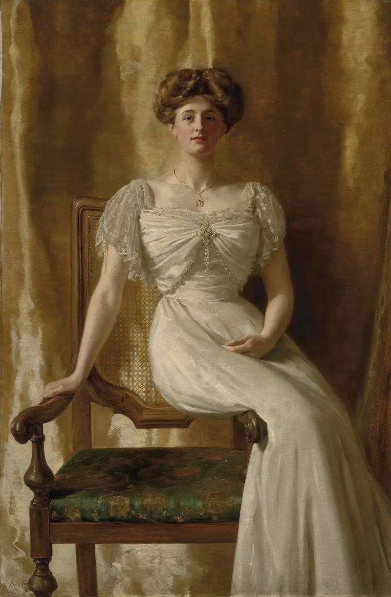 Portret czcigodnej pani Harold Ritchie - John Collier