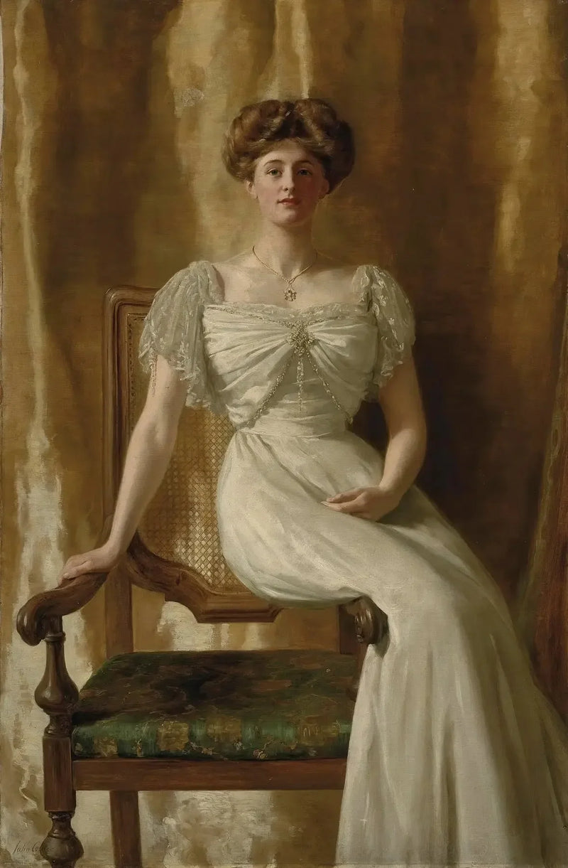 Portret czcigodnej pani Harold Ritchie - John Collier
