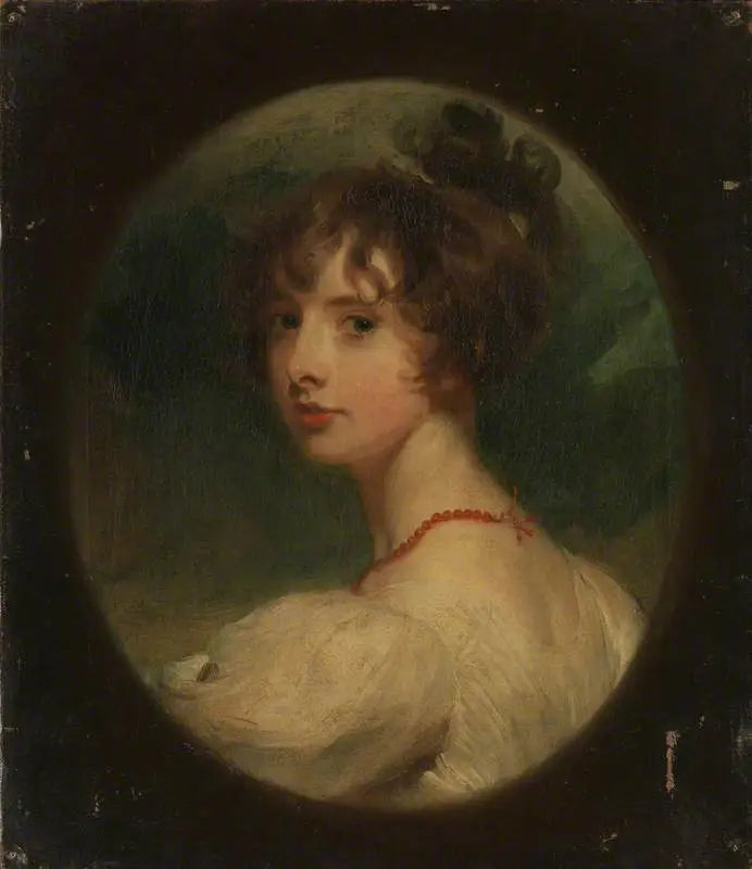 Portret szanownej Emily Mary Lamb (1787-1869), przyszłej hrabiny Cowper i wicehrabiny Palmerston - Thomas Lawrence
