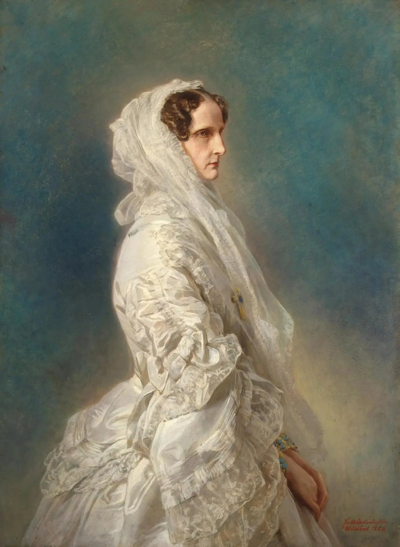Portret cesarzowej Aleksandry Fiodorowny - Franz Xaver Winterhalter