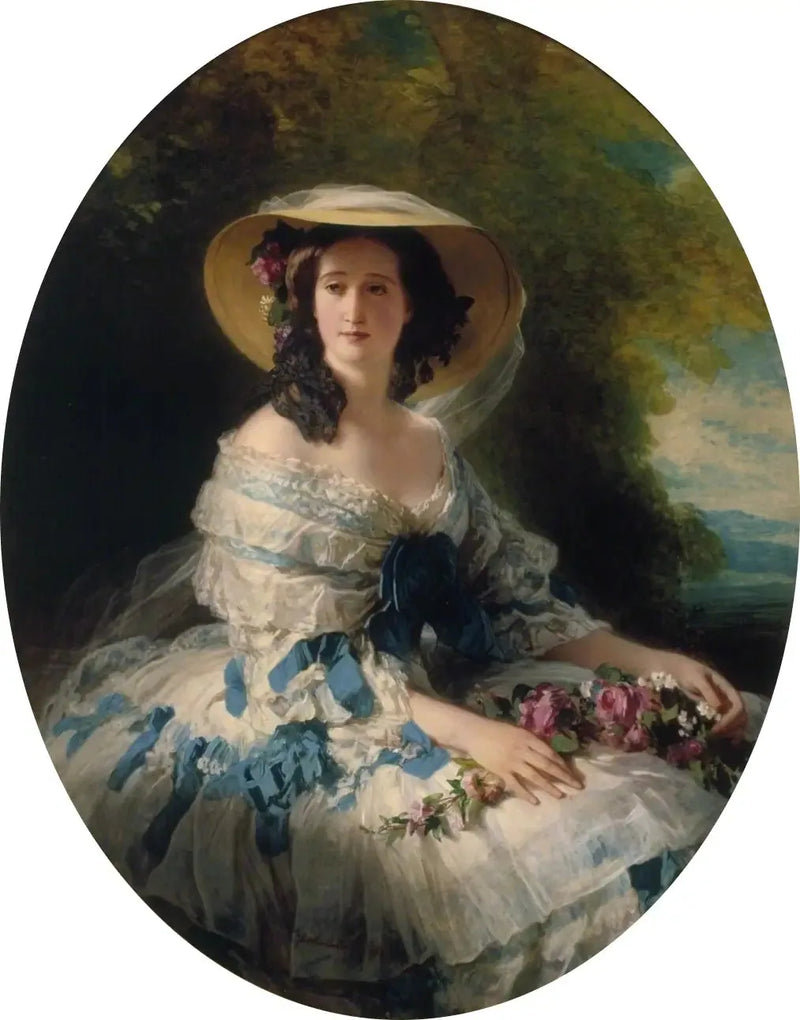 Portret cesarzowej Eugénie - Franz Xaver Winterhalter