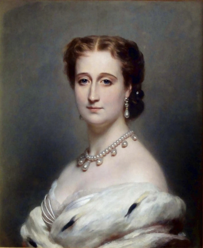 Portret cesarzowej Eugénie - Franz Xaver Winterhalter