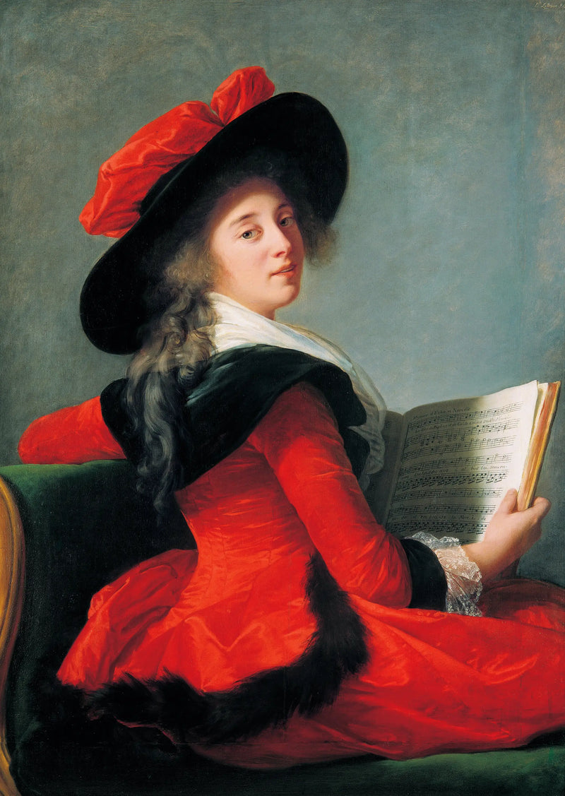 Portret baronowej de Crussol - Élisabeth Vigée Le Brun