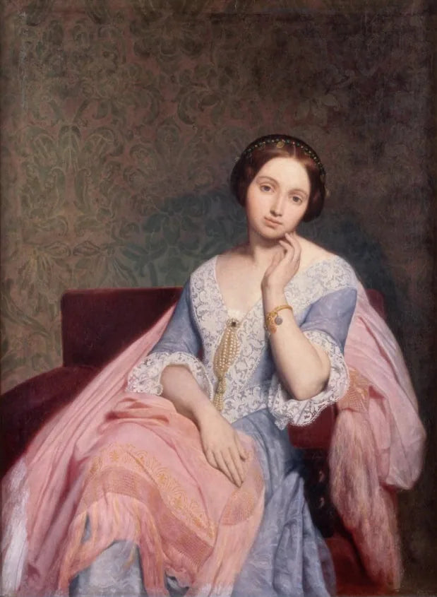 Portret baronowej Nathaniel de Rothschild - Ary Scheffer