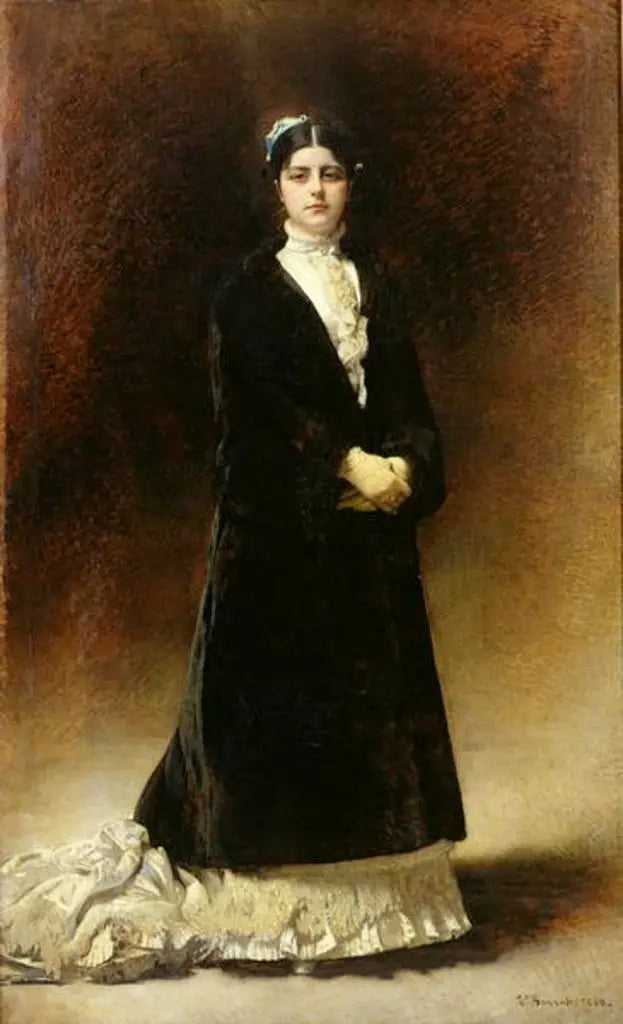Portret hrabiny Emanuelli Pignatelli Potockiej - Léon Bonnat