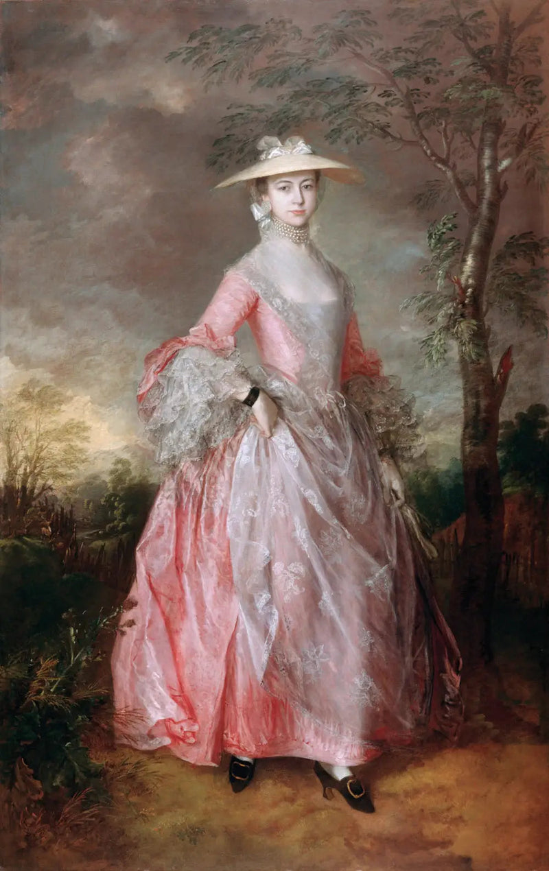 Portret hrabiny Howe - Thomas Gainsborough
