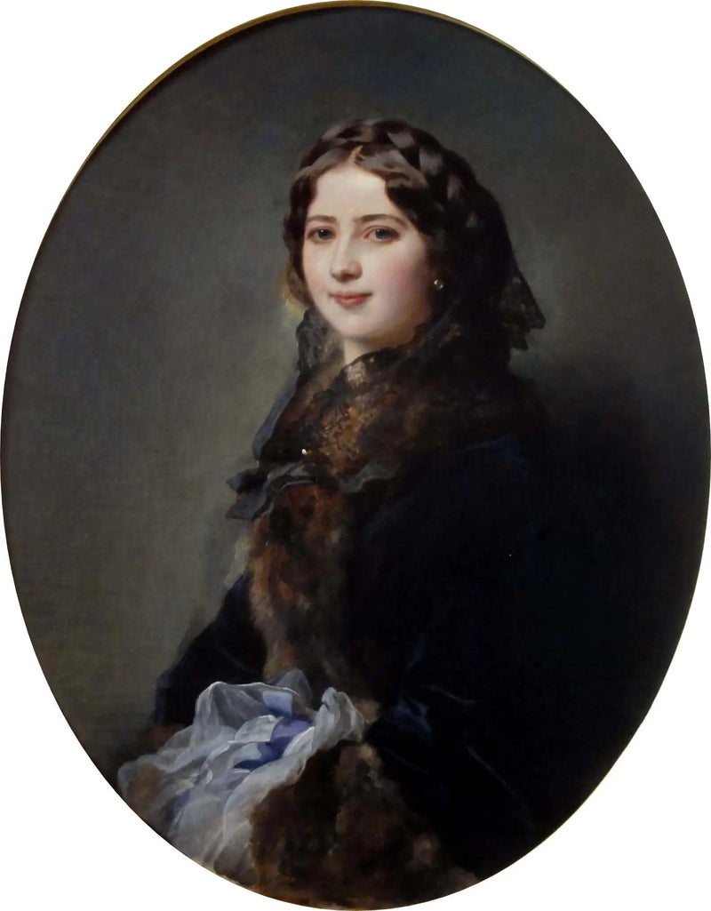 Portret hrabiny Lise Przezdziecka - Franz Xaver Winterhalter