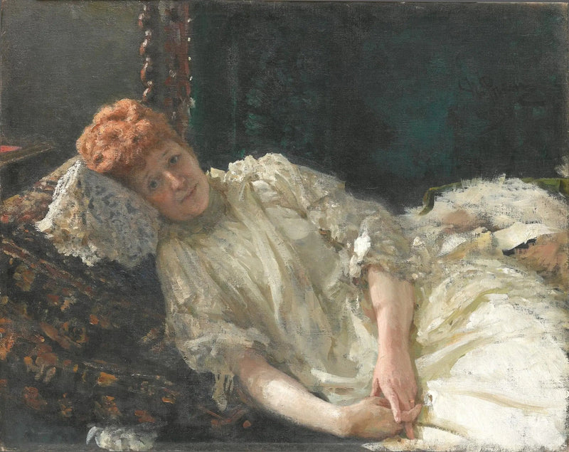 Portret hrabiny Louise de Mercy-Argenteau - Ilya Repin