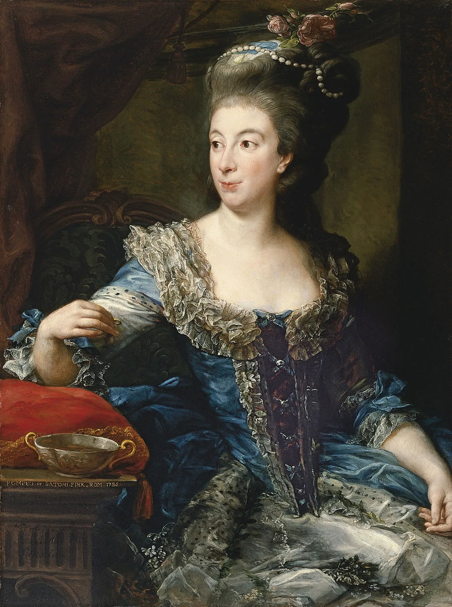 Portret hrabiny Marii Benedetty di San Martino - Pompeo Batoni