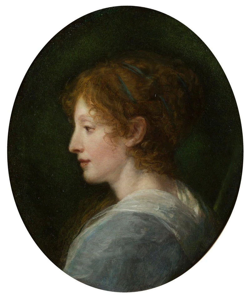 Portret hrabiny Mollien - Jean-Baptiste Greuze