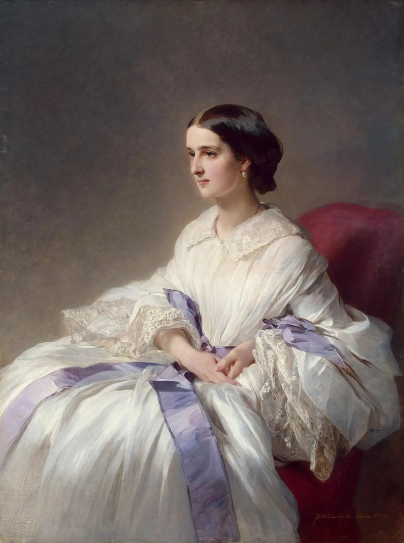 Portret hrabiny Olgi Chouvalovej - Franz Xaver Winterhalter