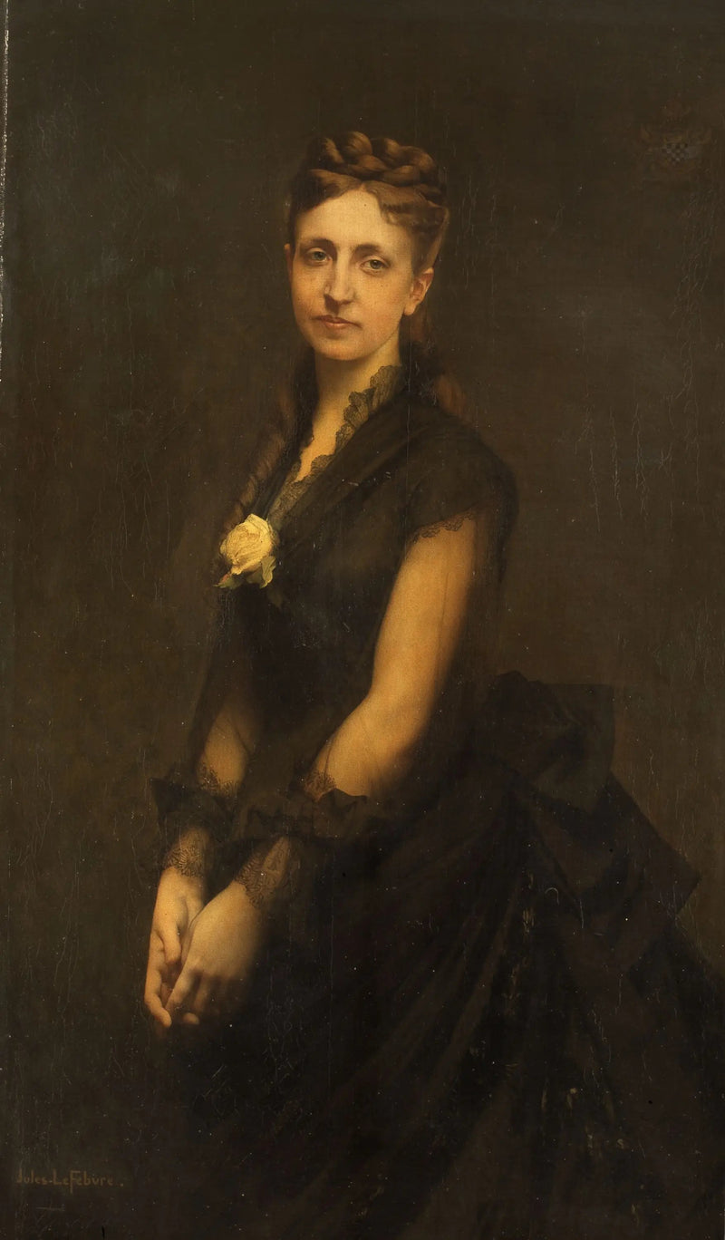Portret hrabiny Oswald de Kerchove de Denterghem - Jules Lefebvre