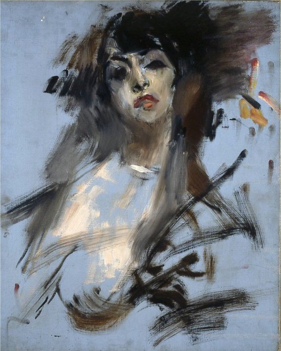 Portret hrabiny Saffo Zuccoli - Giovanni Boldini