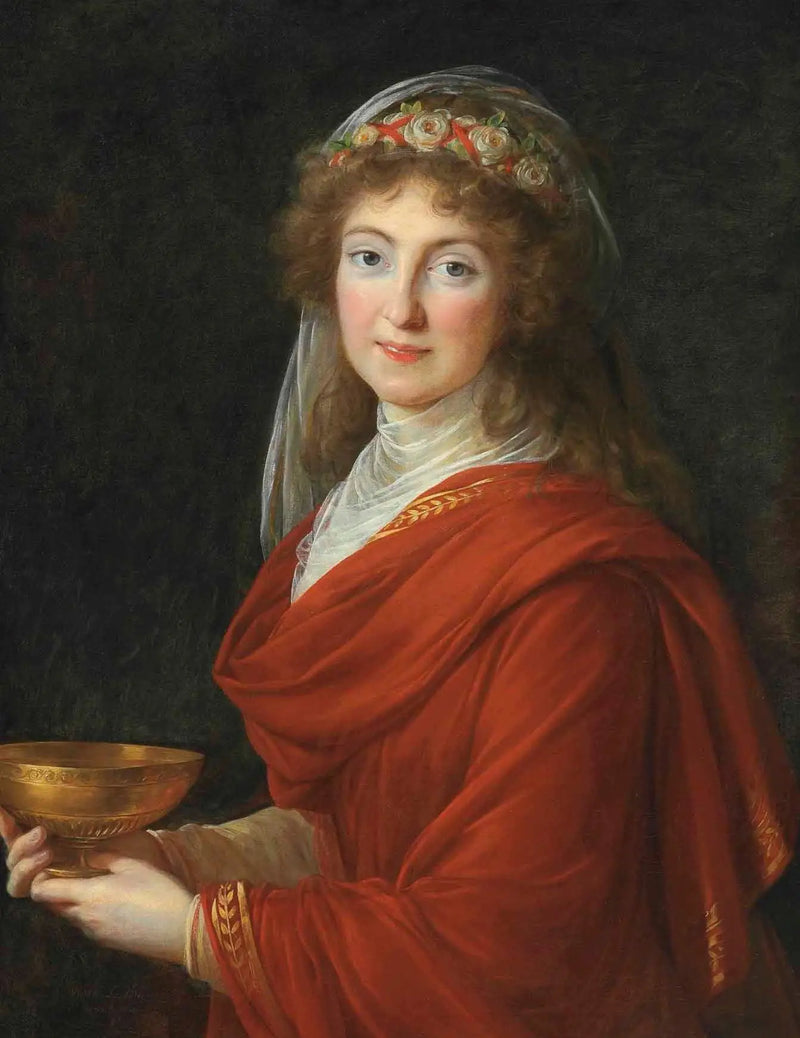 Portret hrabiny Siemontkowsky Bystry - Élisabeth Vigée Le Brun