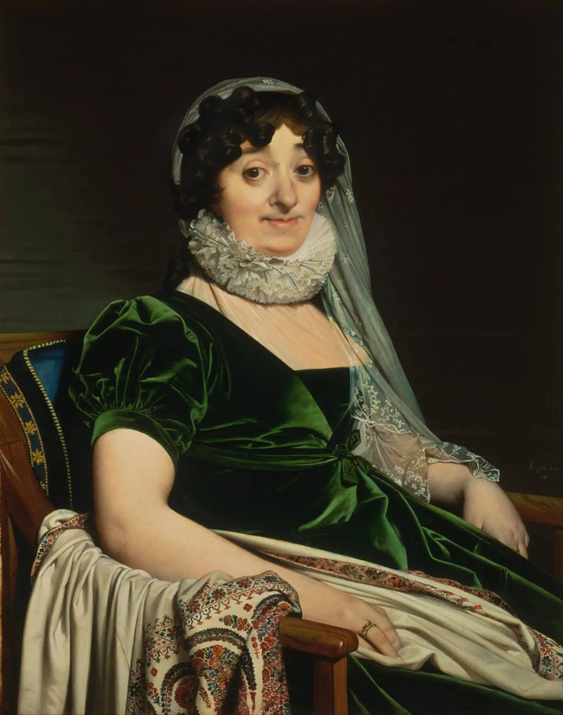 Portret hrabiny de Tournon - Jean-Auguste-Dominique Ingres
