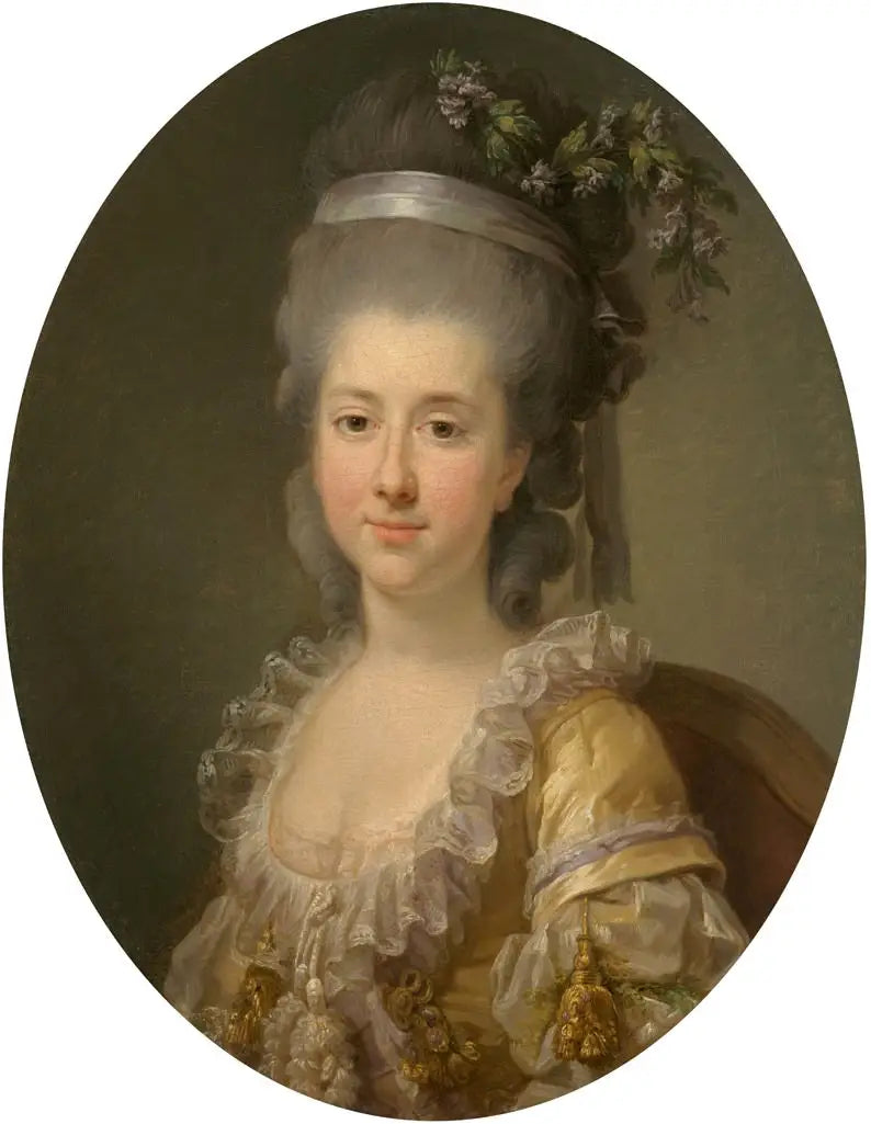 Portret hrabiny Urszuli Potockiej z domu Zamoyska (około 1750–1808/16) - Élisabeth Vigée Le Brun
