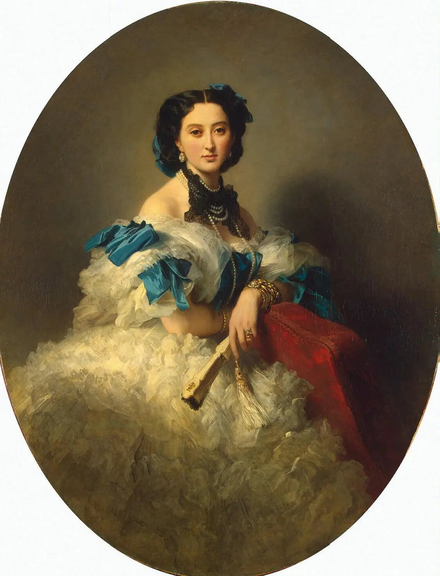 Portret hrabiny Varvary Musiny-Puszkiny - Franz Xaver Winterhalter