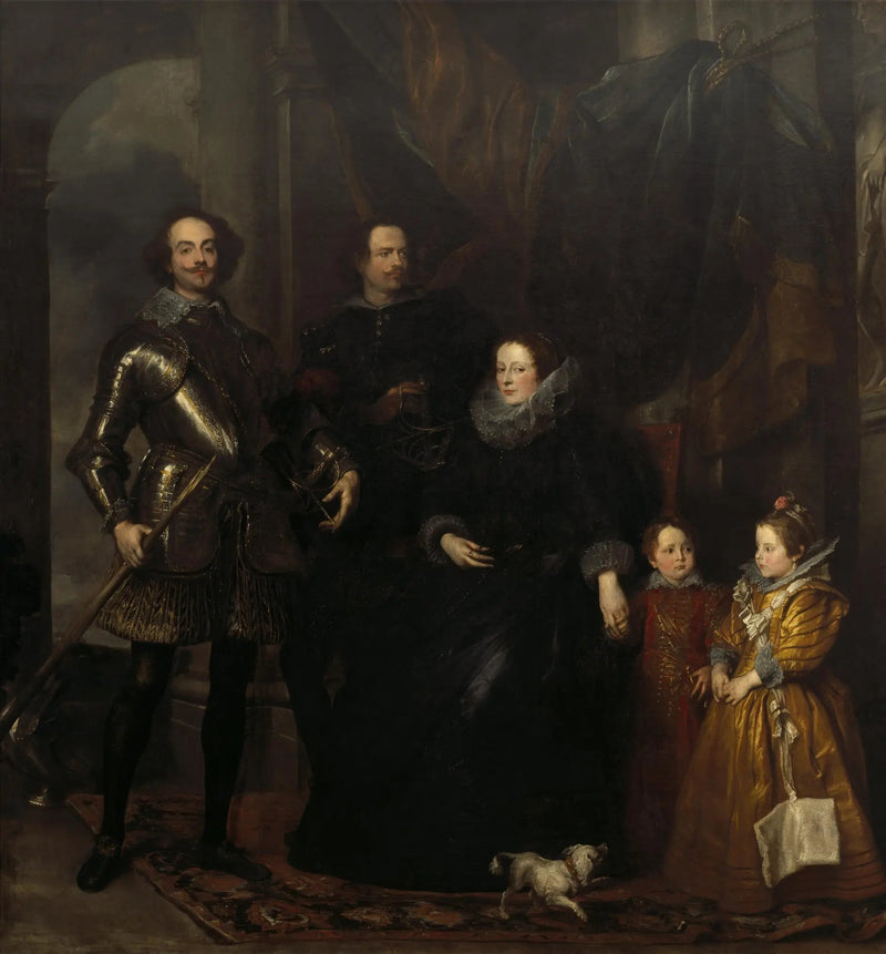 Portret rodziny Lomellini - Antoine van Dyck