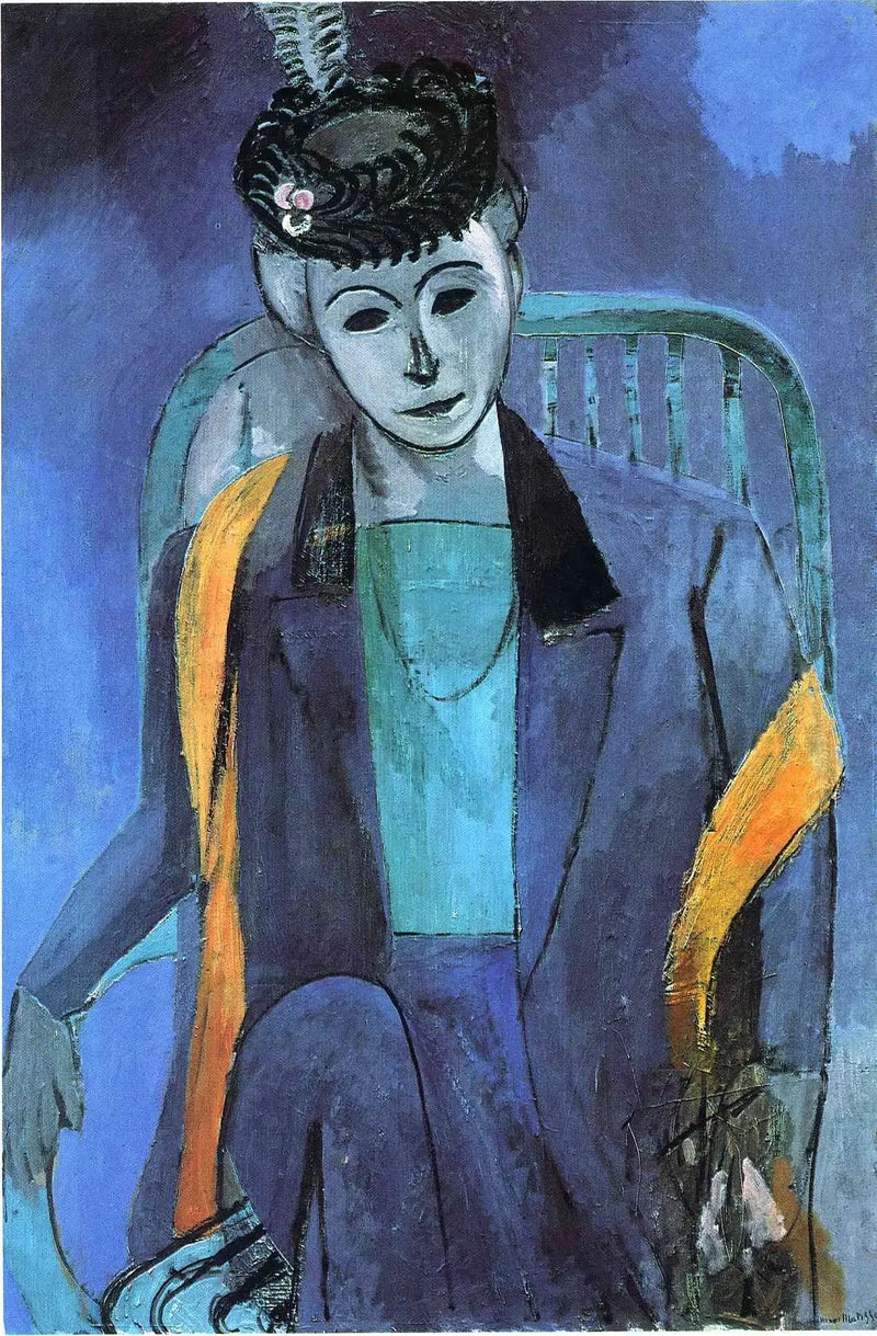 Portret żony artysty - Henri Matisse