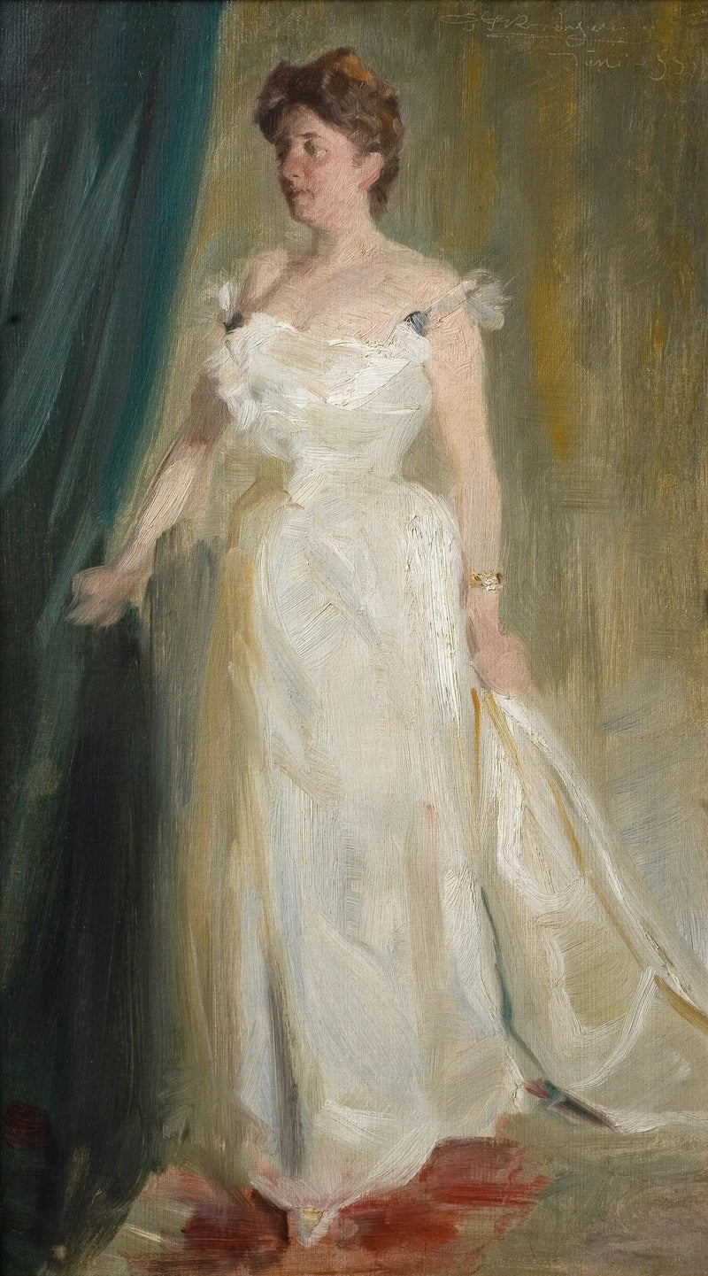 Portret hrabiny Lillie Suzanne Raben-Levetzau - Peder Severin Krøyer