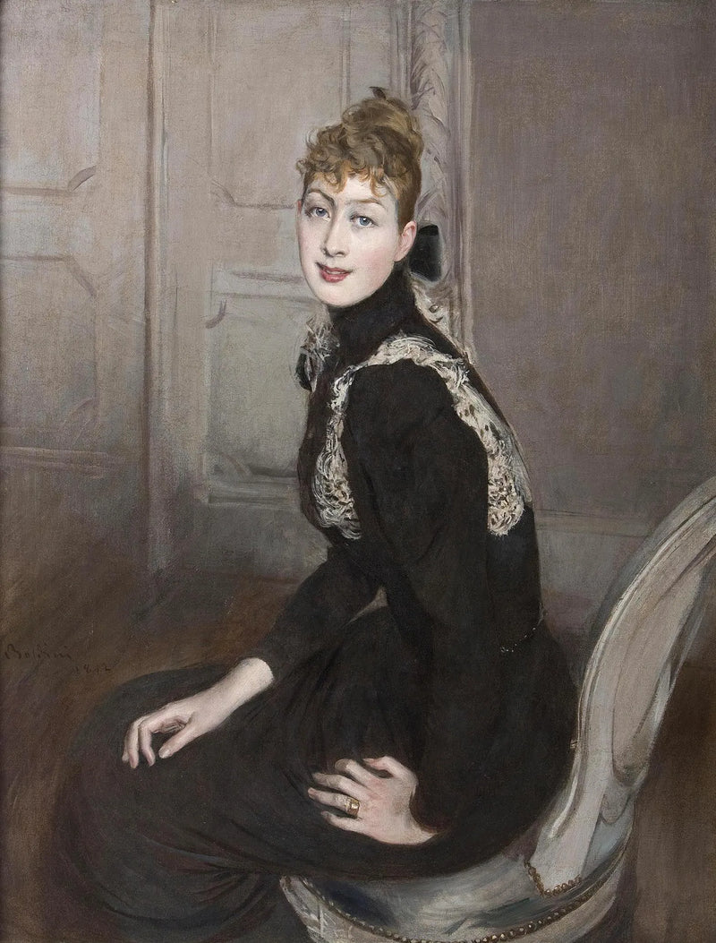 Portret markizy Franzoni - Giovanni Boldini