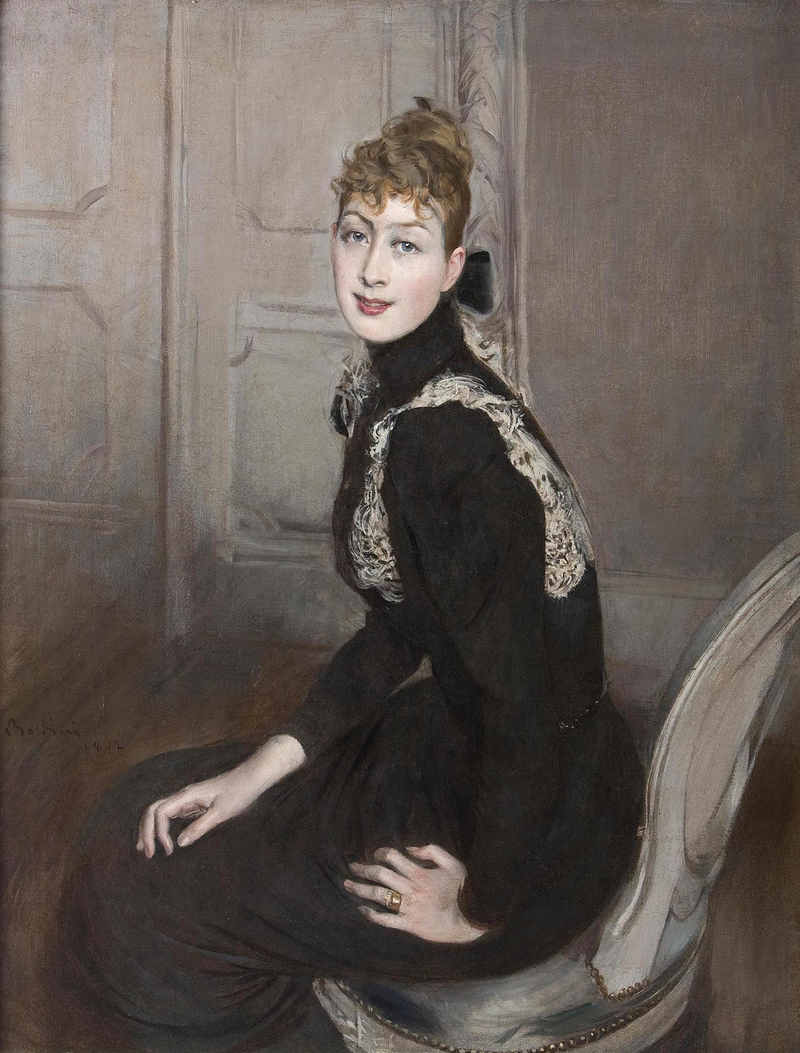 Portret markizy Franzoni - Giovanni Boldini
