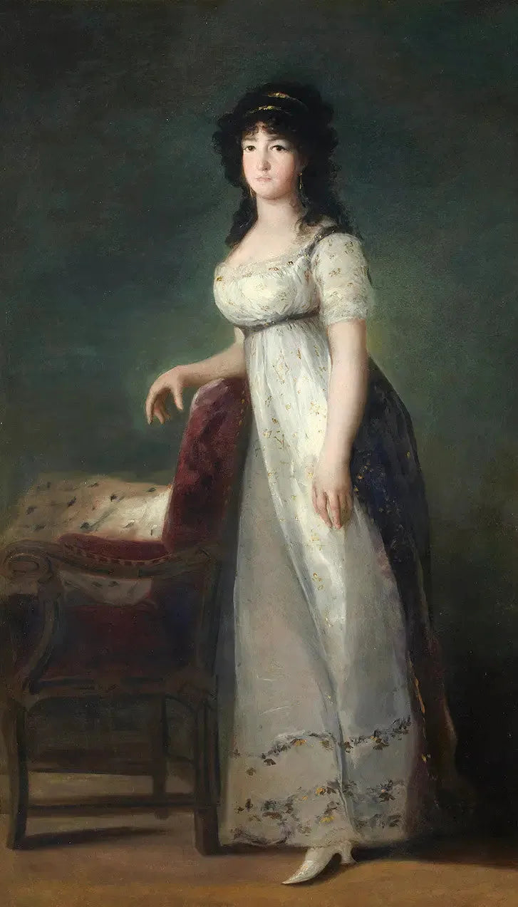 Portret Markizy de Lazán - Francisco de Goya
